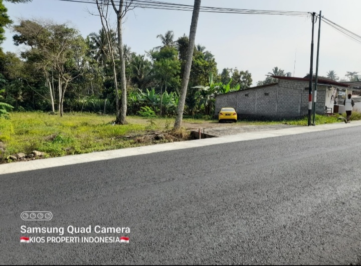 Tanah Pekarangan Luas 1309 Jalan Raya Pakem Cangkringan Sleman Jogja