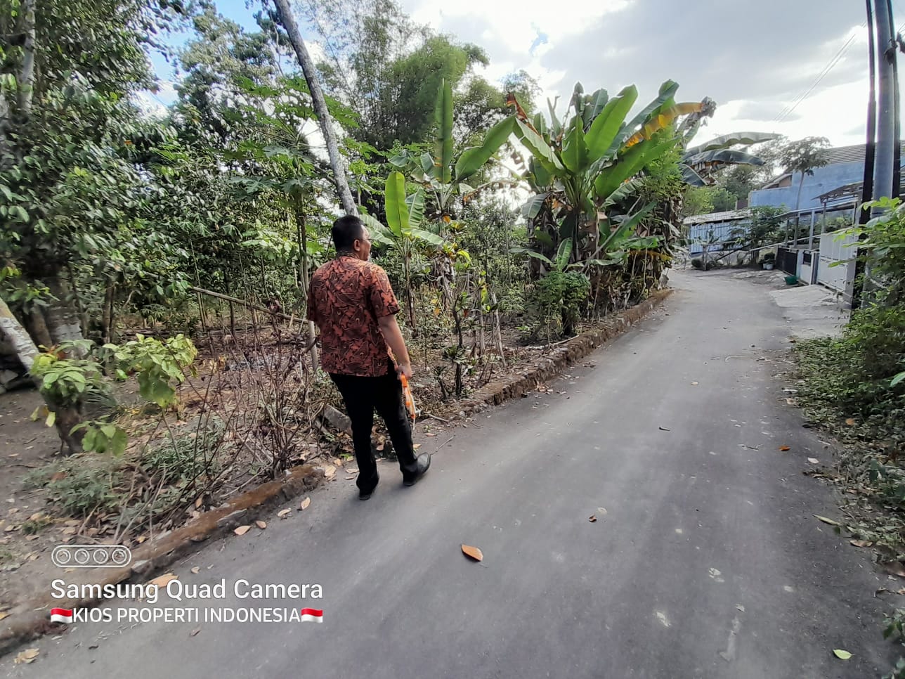 Dijual Murah Tanah Pekarangan Luas 780 Area Jalan Kaliurang Km 13 Jogja